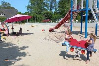 Camping mit Spielplatz