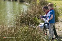 Camping mit Fischteig in Drenthe Niederlande