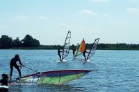 Camping mit Surf uns SUP Schule in Holland