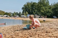 Camping in Holland mit Badesee und Sandstrand