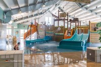 Glamping mit Hallenbad in Zeeland Holland Niederlande
